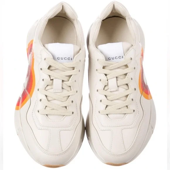 Gucci Leather Sneakers - Picture 2 of 5